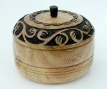 Carved Pot by Gordon Angier - click for full size image