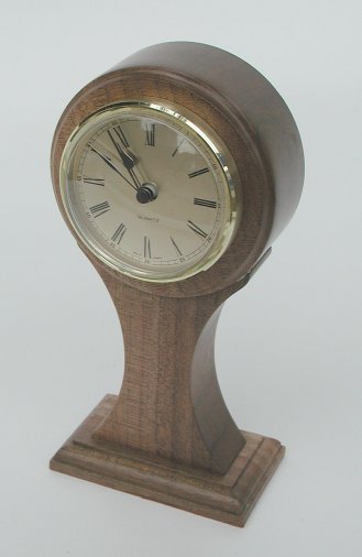Pedestal Clock by Mike Richardson