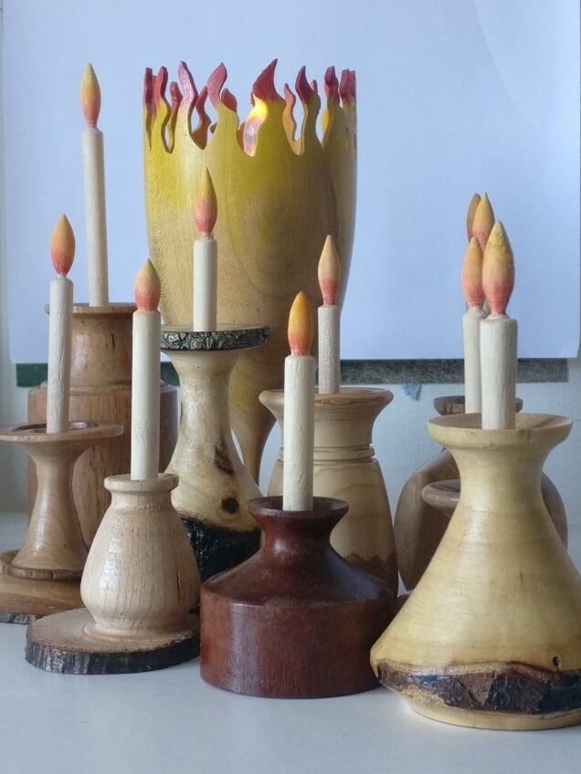 Candlesticks by Neil Innes