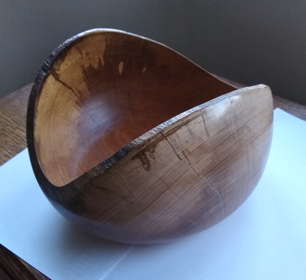 Natural Edge Bowl by Mike Byrne