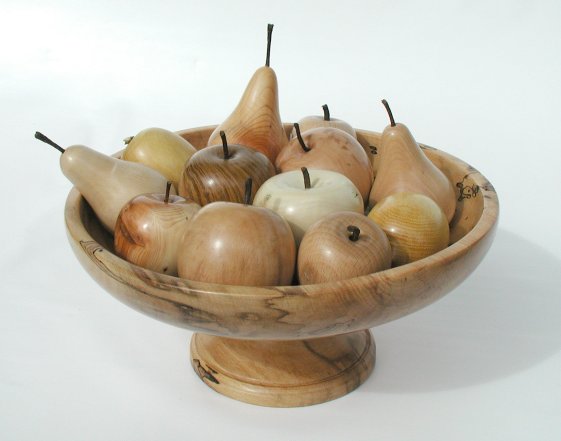 Fruit in Bowl by Peter Miles
