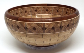 Segmented Bowl by Nick Laking - click for full size image