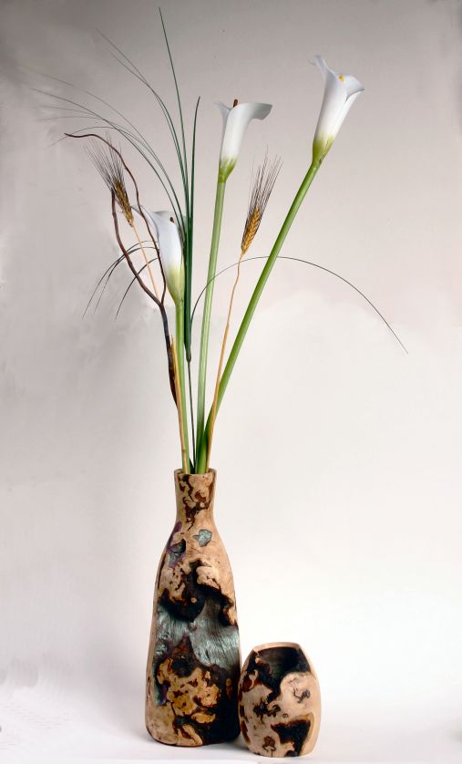 Crab Apple Vase and Box by Chris Richards