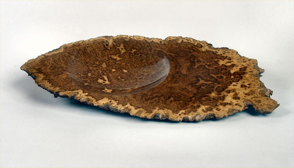 Bowl in York Gum Burr by Gordon Angier